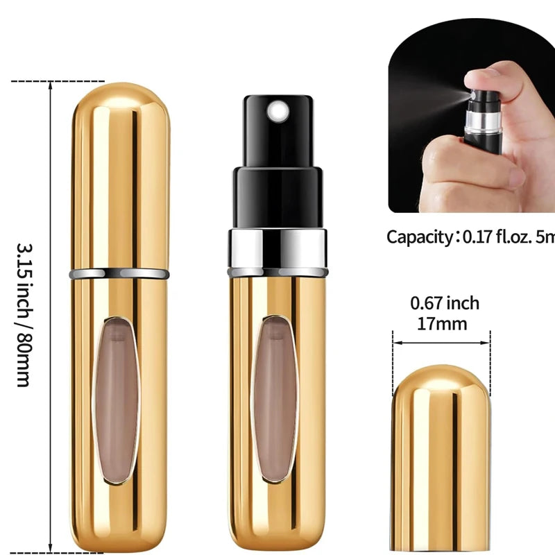 Portable Mini Refillable Perfume Atomizer