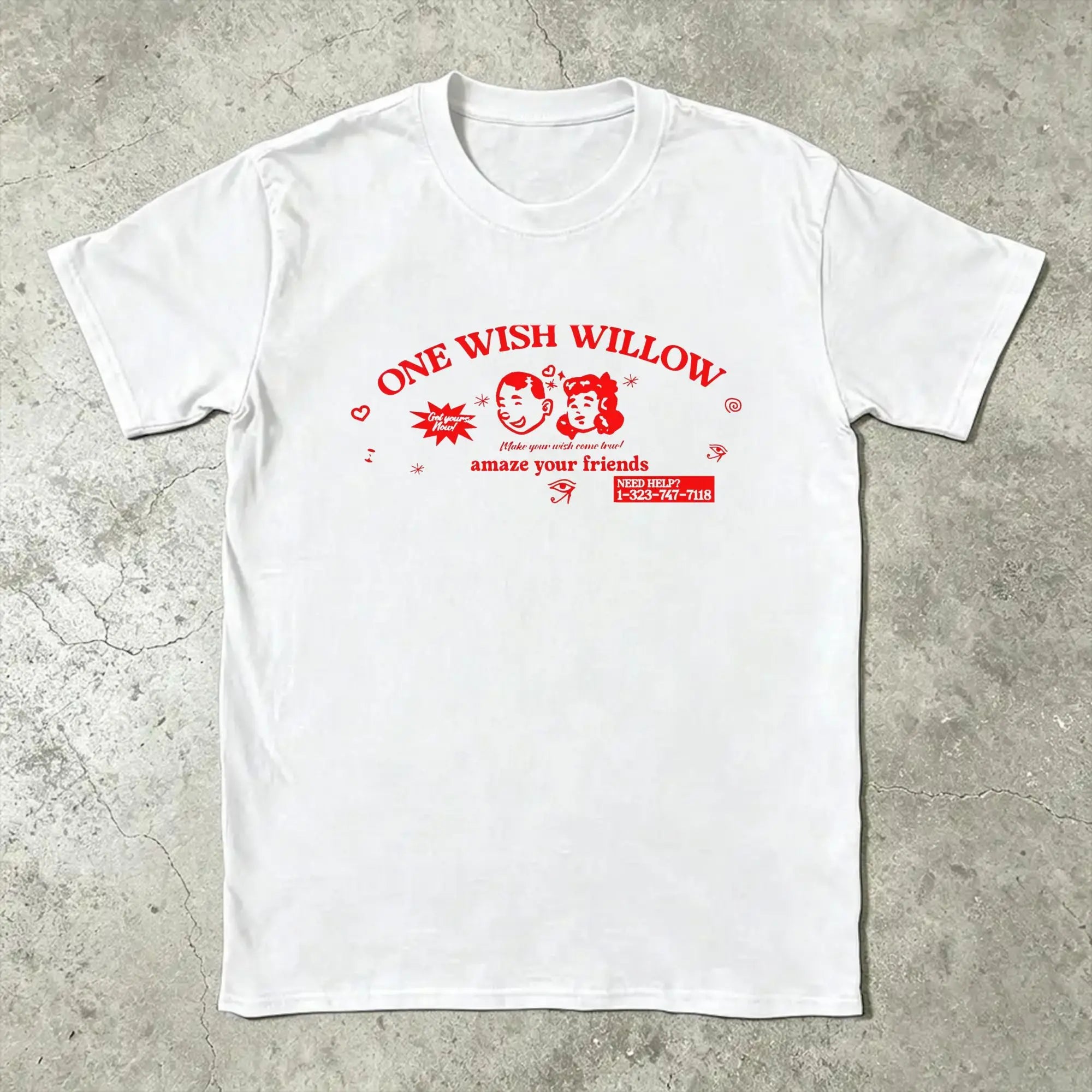 One Wish Willow Obsession Funny 100% Cotton T-Shirt | Free Shipping | Trend Pixel Store