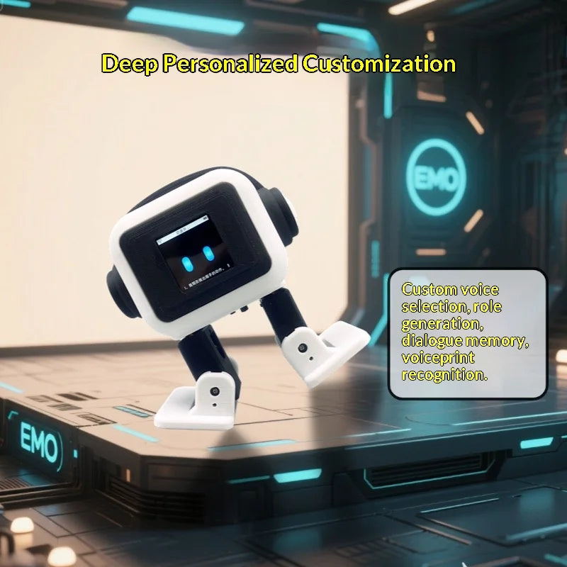 EMO AI Desktop Companion Robot (ChatGPT Powered)