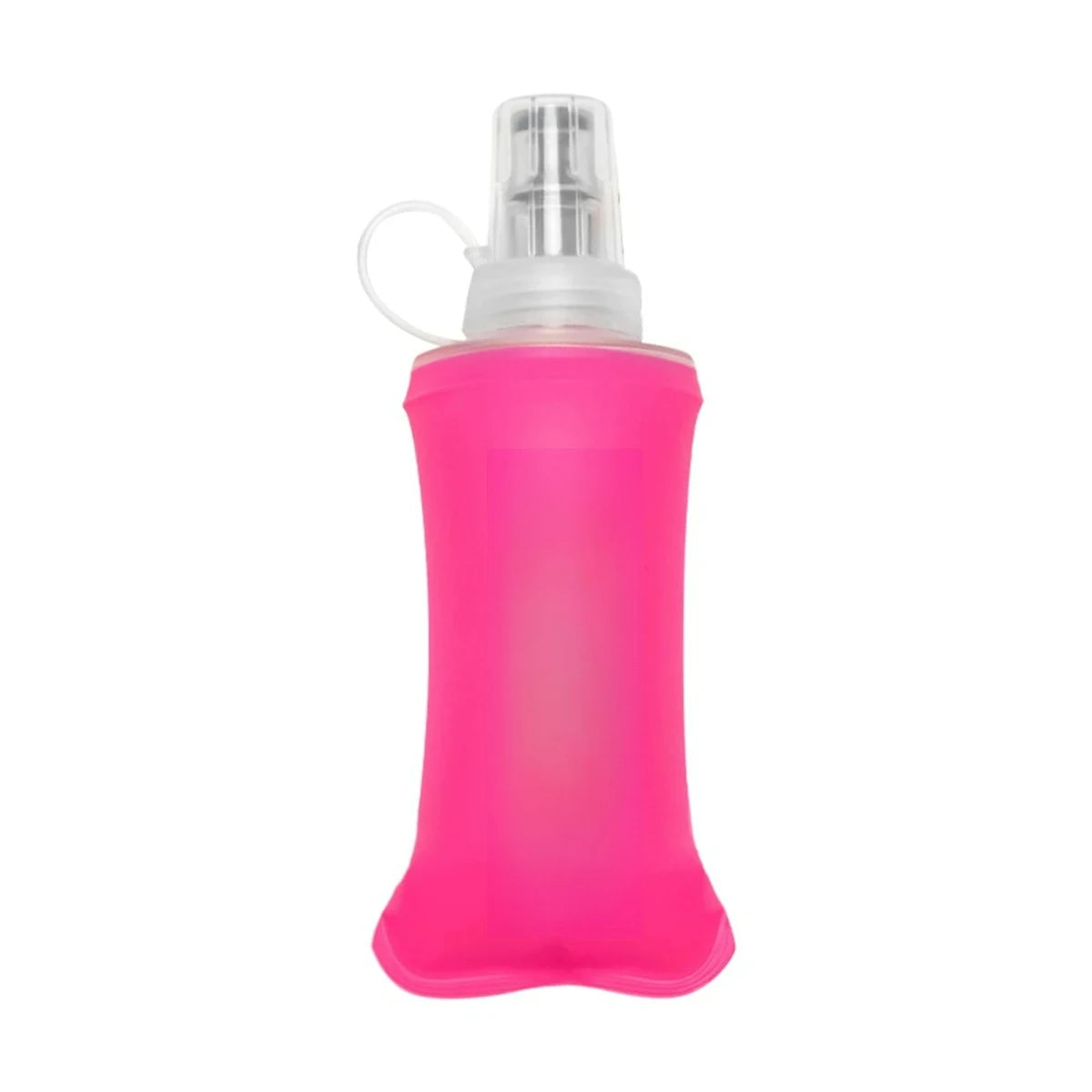 150ml/250ml/500ml Collapsible Silicone Water Bottle with Bite Valve, Outdoor Portable for Running Camping Hiking Travel