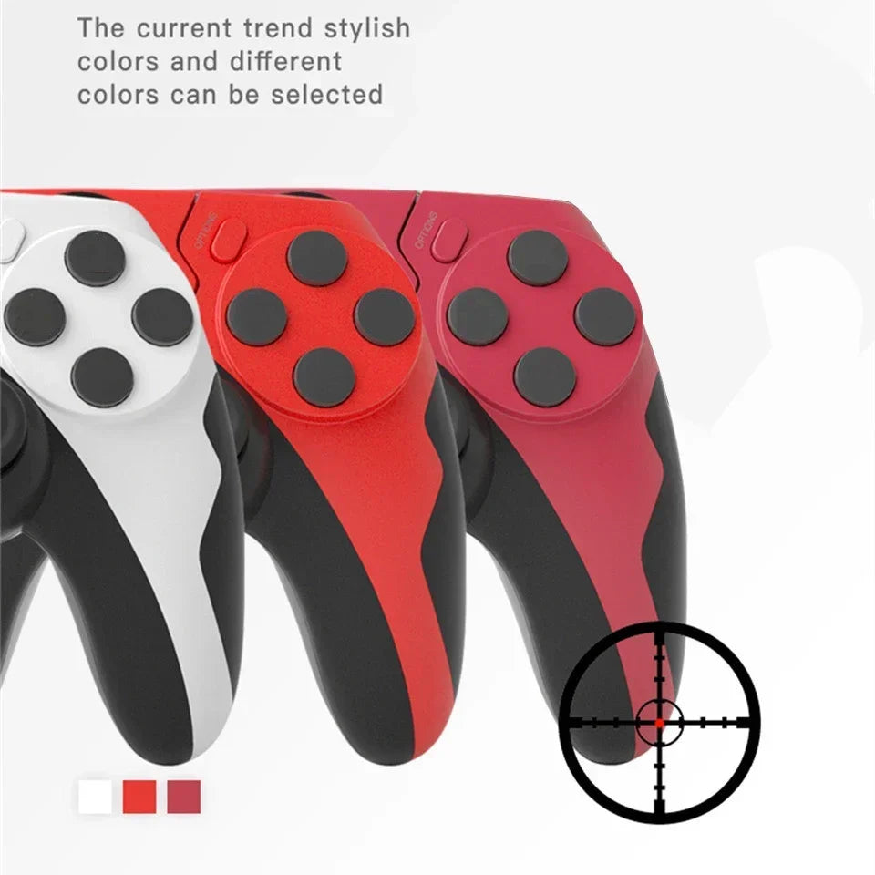 Wireless Gamepad P48 with Six Axis Gyroscope Game Controller For PS4 PS3 Console Dual Vibration PC Joystick