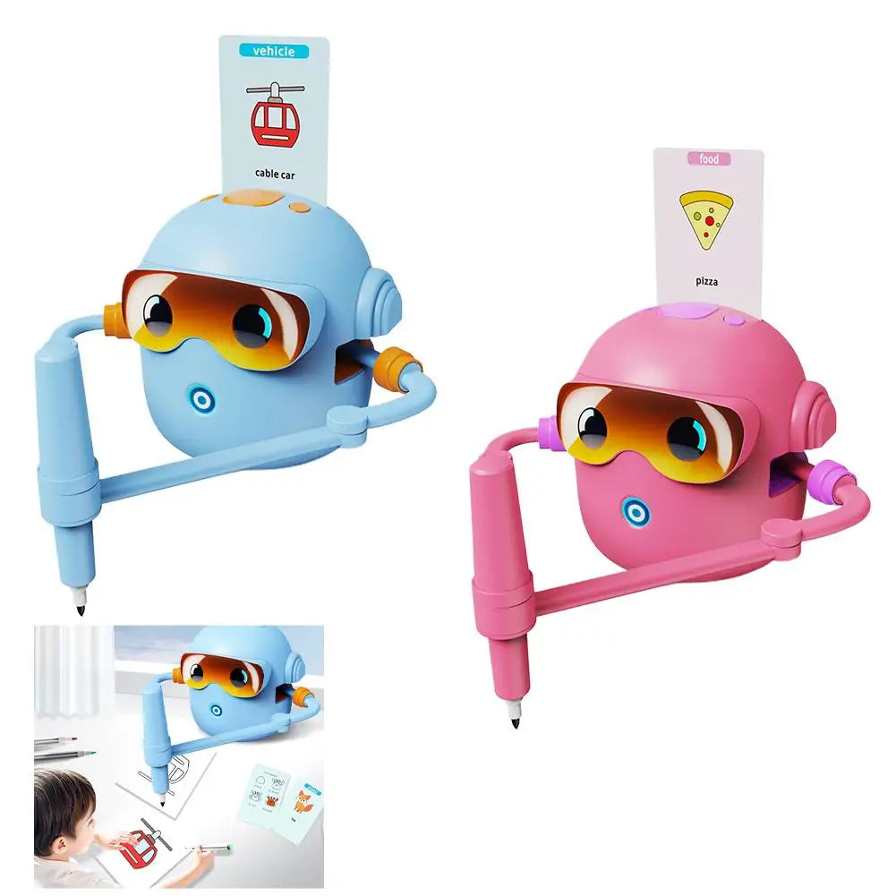 Educational Drawing Robot For Kids Intelligent Automatic Painting Drawing Magic Teaching Aid Machine Children'S Gifts