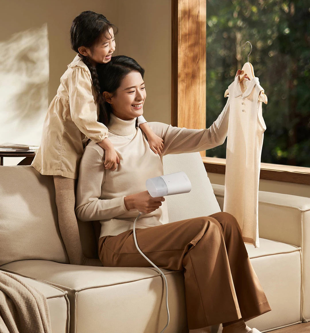 Handheld Garment Steamer 2 iron Home Electric Steam Cleaner Portable Foldable Mite Removal Flat Ironing Machine