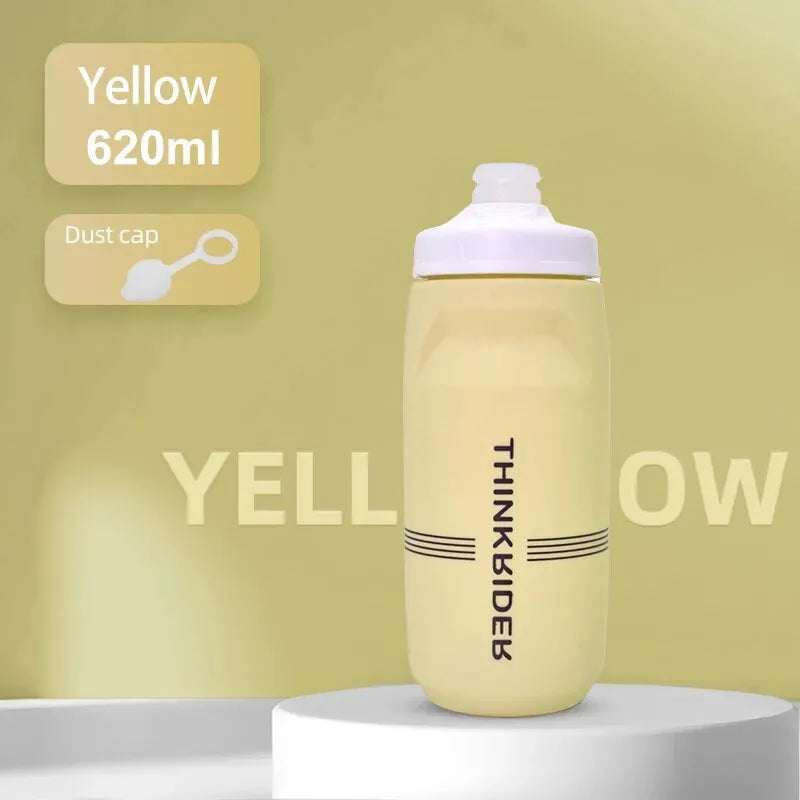 620ml/750ml Bicycle Bottle MTB Road Bike Water Bottle Outdoor Sports Plastic Portable Large Capacity Drink Cycling
