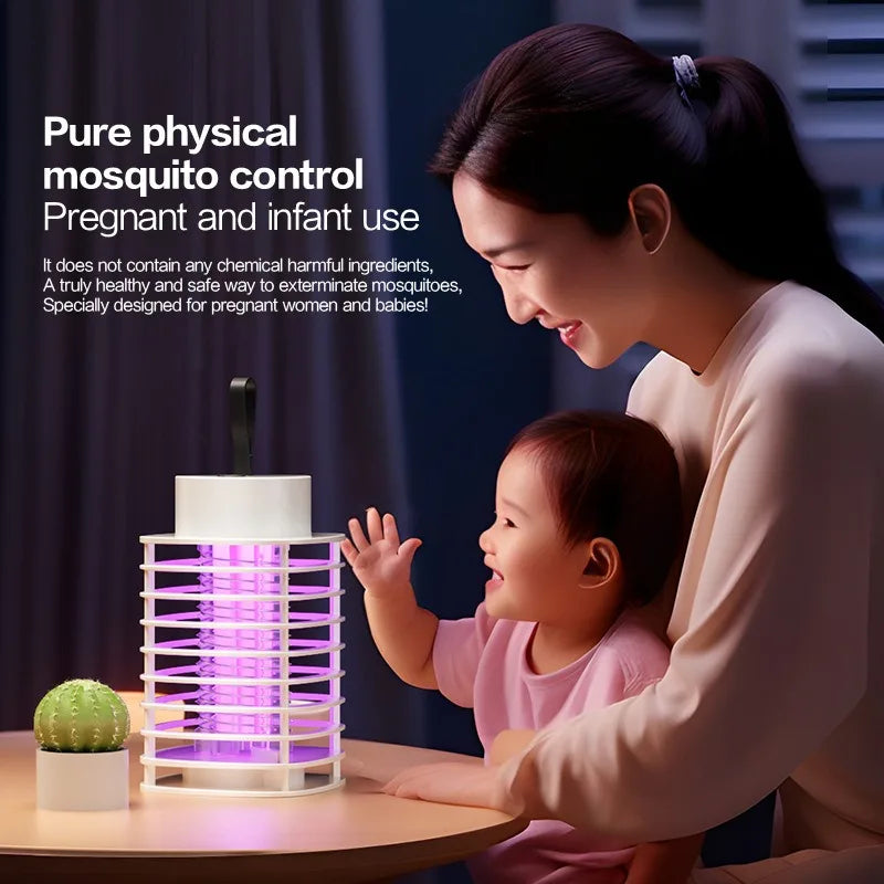 Mute Mosquito Killing Lamp Anti-Mosquito Lamp Portable Electronic Mosquito Killer Mosquito Terminator Mosquito Repellent Lamp
