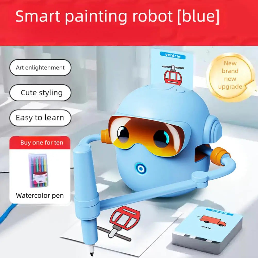 Educational Drawing Robot For Kids Intelligent Automatic Painting Drawing Magic Teaching Aid Machine Children'S Gifts
