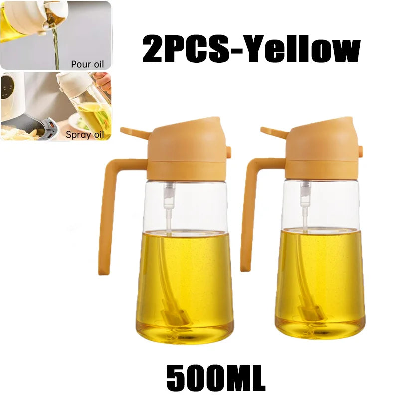Refillable Cooking Oil Sprayer & Dispenser Bottle