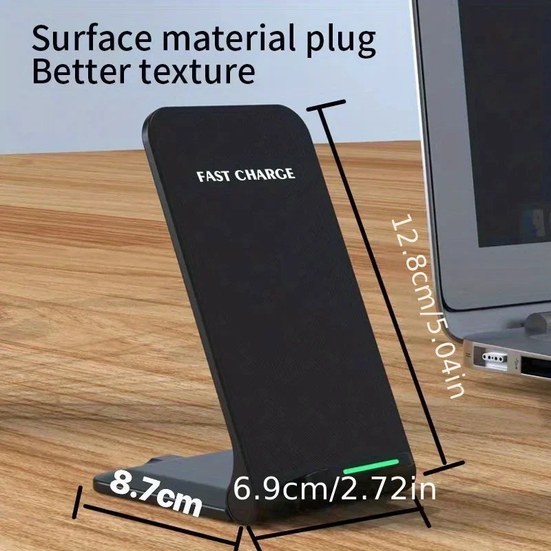 30W Foldable Wireless Charger Stand Pad For iPhone 17 16 15 14 13 12 Pro X XS 8 Samsung Xiaomi Fast Charging Station Dock