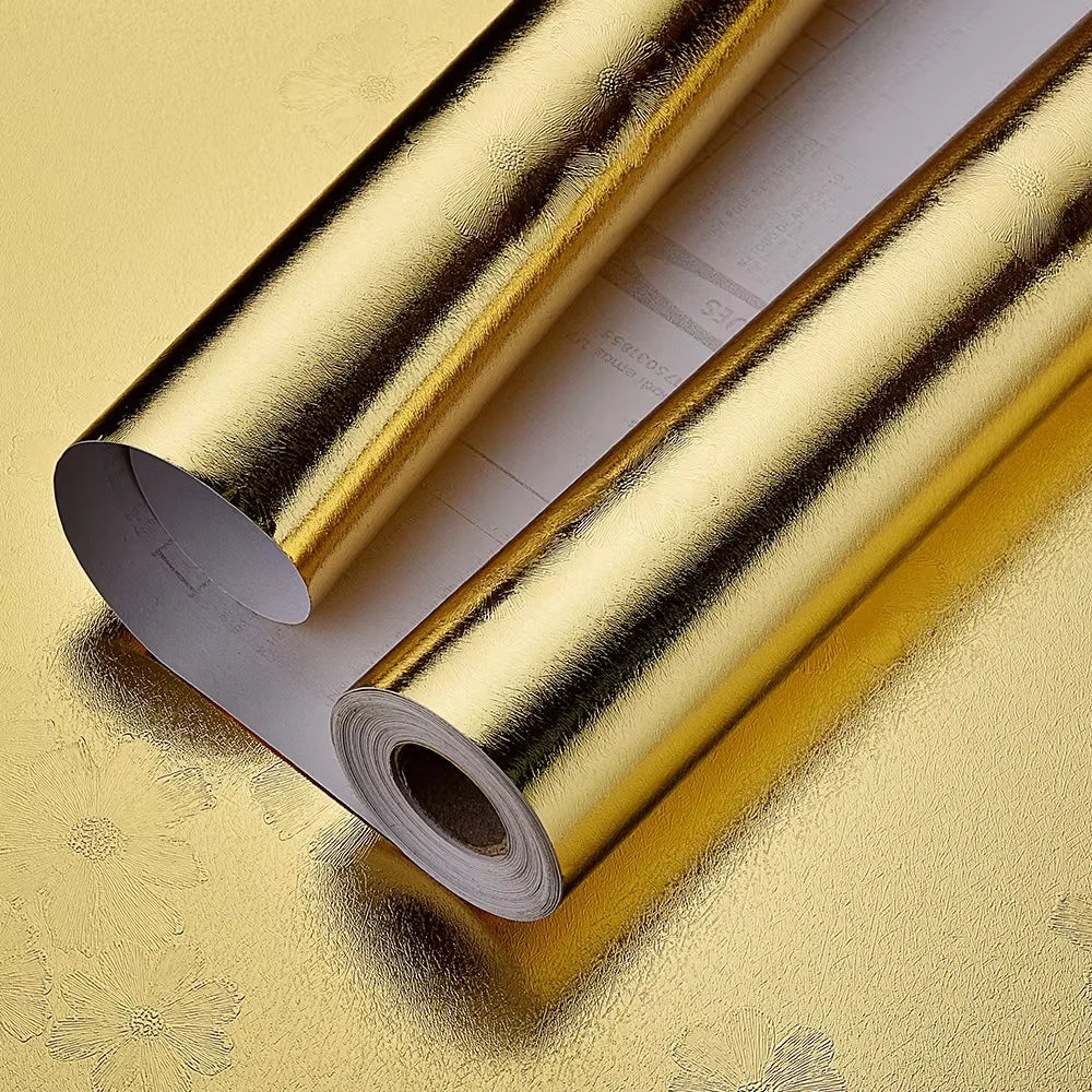 Kitchen High Temperature Resistant Wall Stickers Oil Resistant Stickers Waterproof And Cabinets Stoves Aluminum Foil Paper
