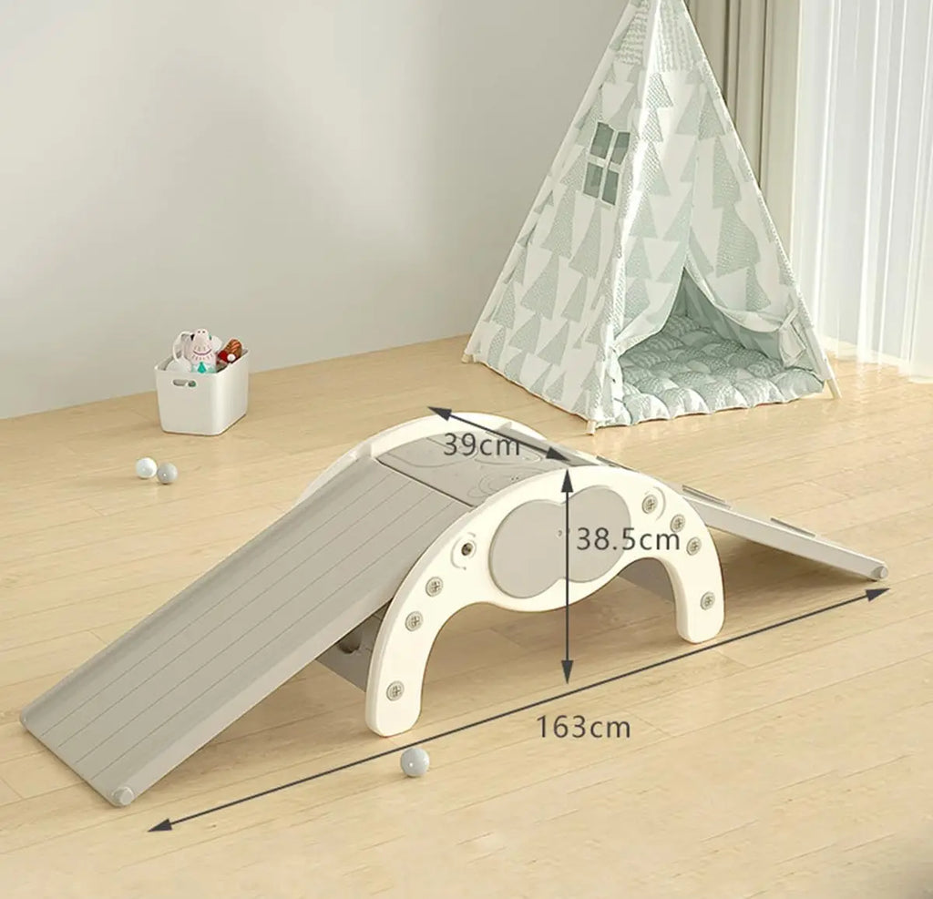 Toddler Indoor Climb Set Baby Slide Kids Rock Climbing Children Balance Board & Cradle Toys Boy Girl Playground Jungle Gym