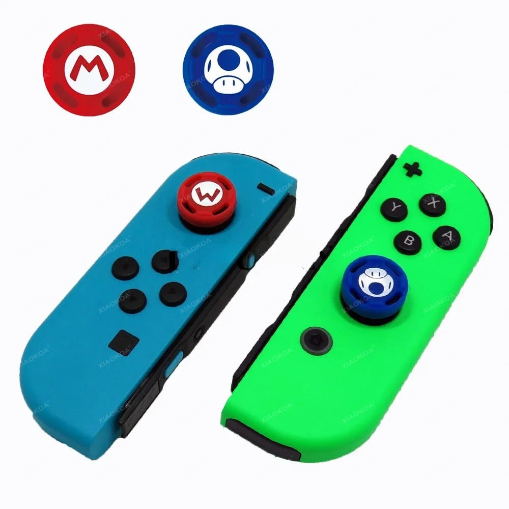 4 pcs Silicone Analog Joystick Grips for Nintend Switch JoyCon Controller Thumb Sticks Cap Skin for Switch Lite Cover Accessories