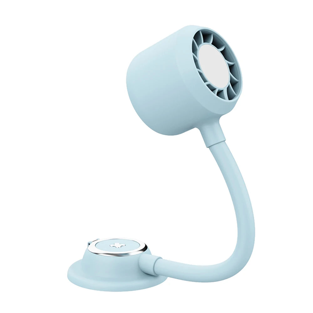 Multifunctional Handheld Mini Fan with Magnetic Phone Holder & Night Light