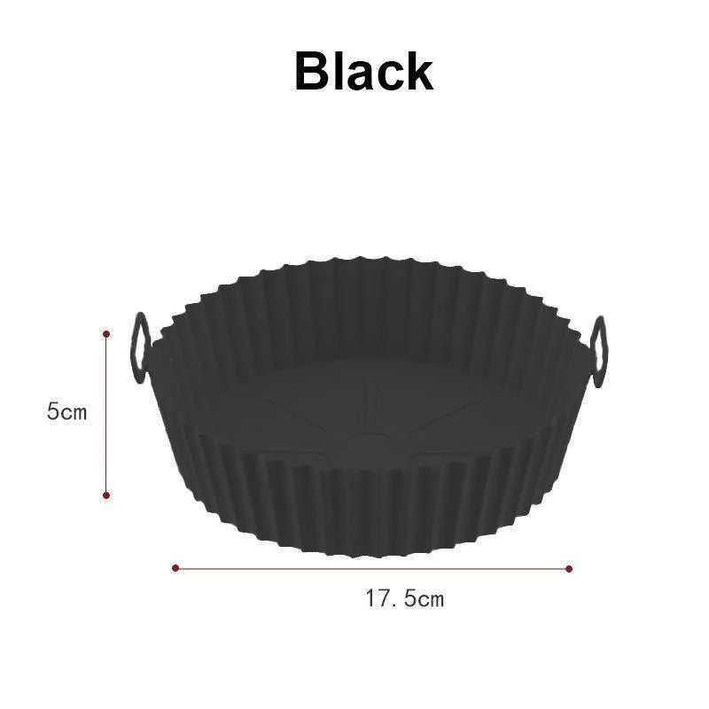 Reusable Food-Safe Silicone Air Fryer Liners