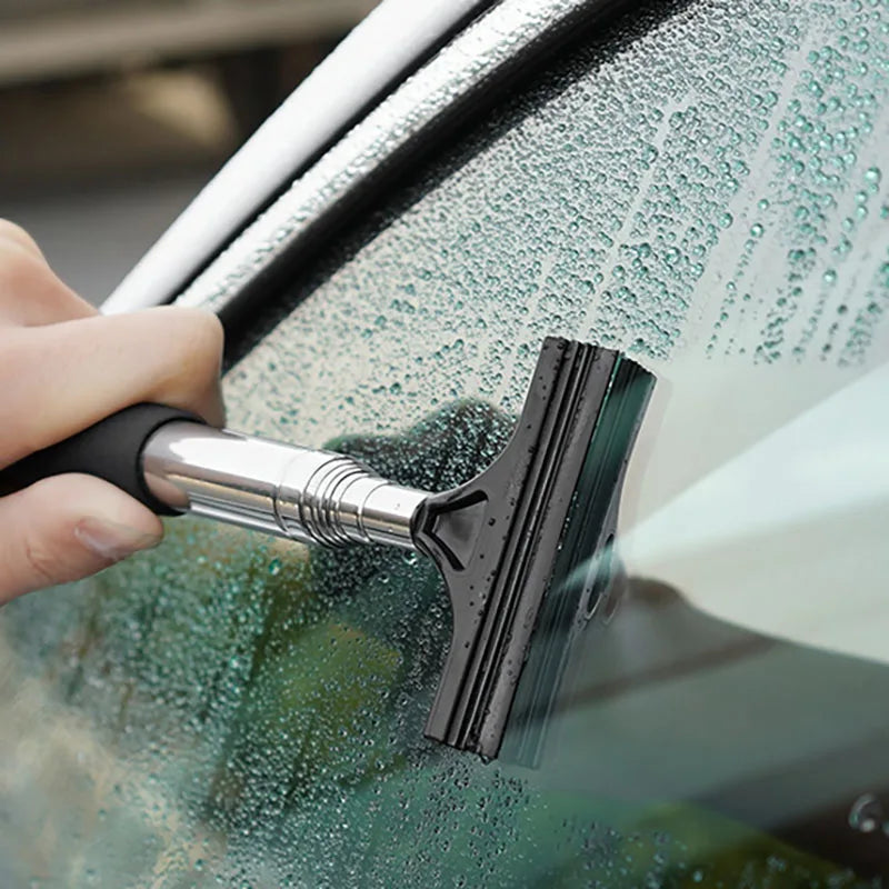 Telescopic Car Rearview Mirror Wiper & Squeegee