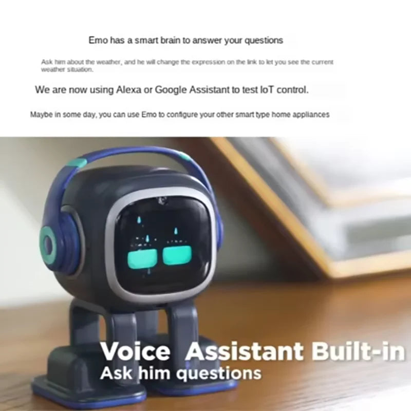 EMO AI Desktop Companion Robot (ChatGPT Powered)