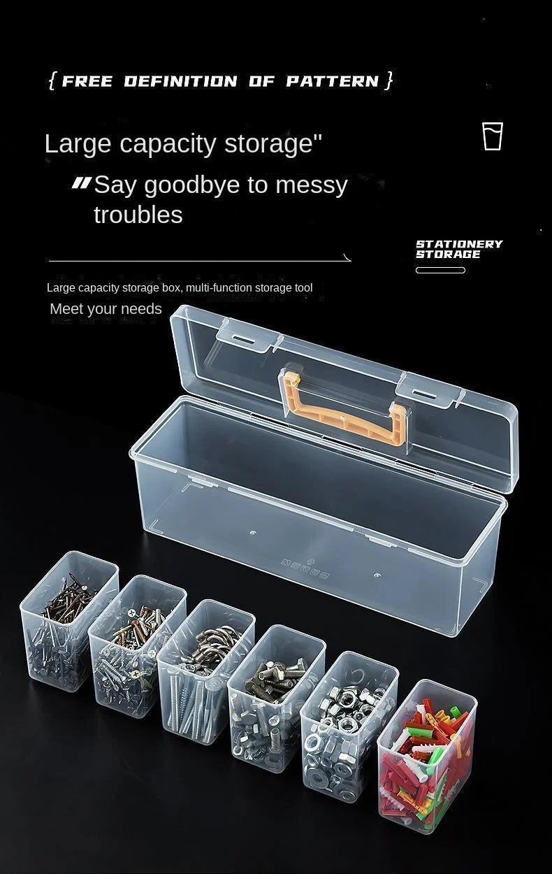 Modular Multi-Compartment Hardware & Tool Storage Box Set | Free Shipping | Trend Pixel Store