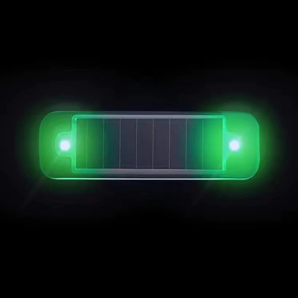 Solar-Powered Wireless Simulated Car Alarm Warning Light