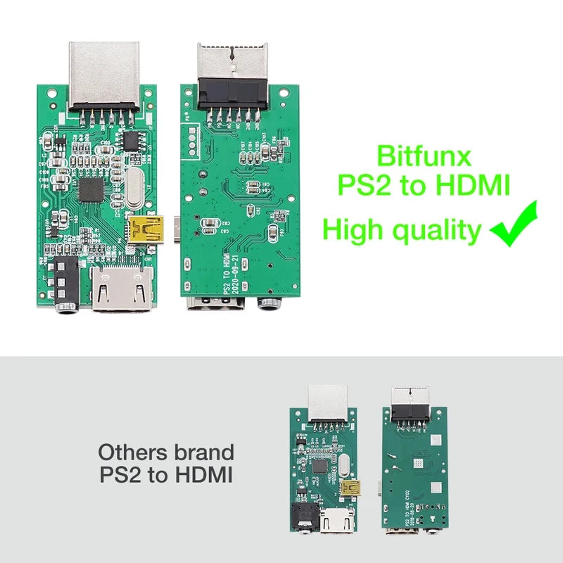 PS2 to HDMI Converter 1080P HD Video Audio Adapter for PlayStation 2 Game Console