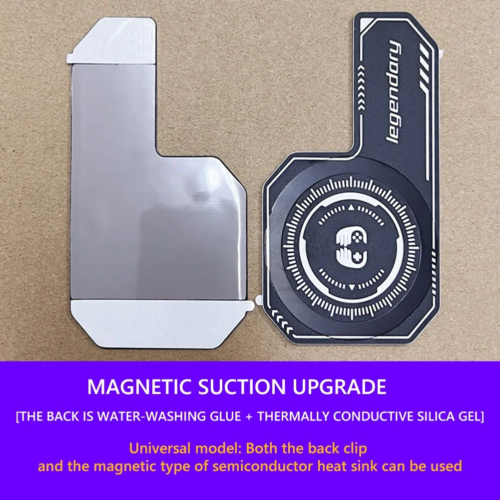 Mobile Phone Cooling Plate Heat Sink Expend Gaming Radiator Stickers for PUBG