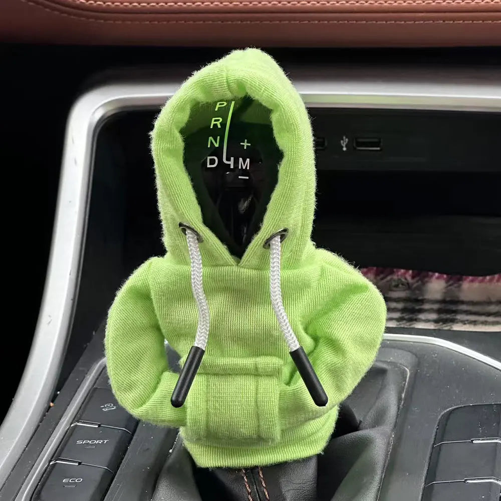 Universal Mini Hoodie Car Gear Shift Cover