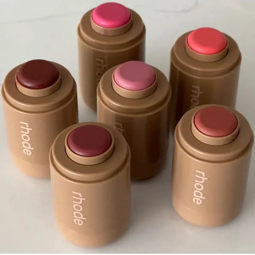Blush Stick Lip Gloss And Cheek Hydrating Stick Natural Rouge Powder Blush Cream Lipstick Cheek Easy To Apply Color