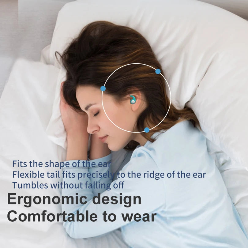 Noise-Reduction Soft Silicone Sleeping Earplugs