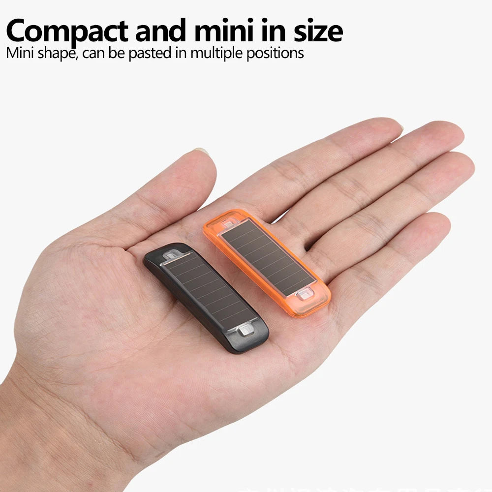 Solar-Powered Wireless Simulated Car Alarm Warning Light