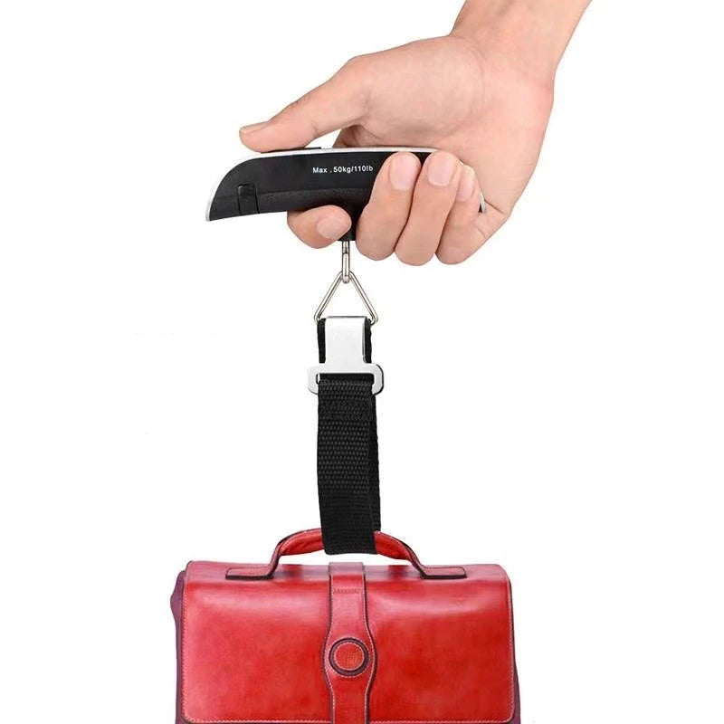 Portable Digital LCD Luggage Scale (50kg / 110lb)