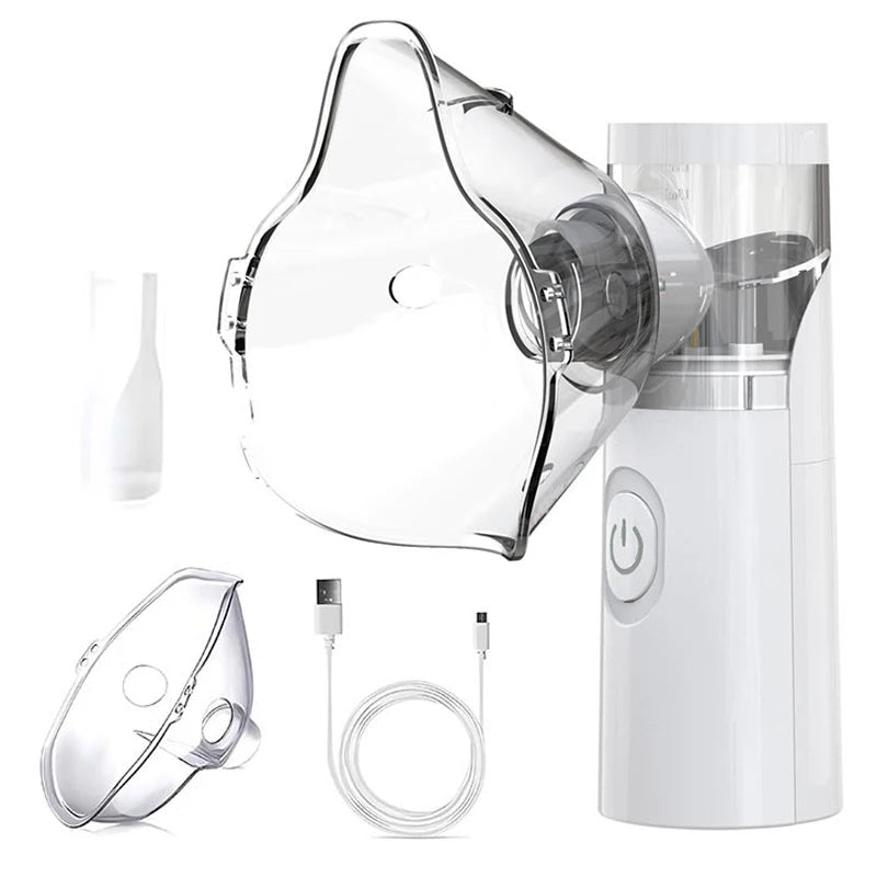 Portable Silent Mesh Nebulizer & Handheld Inhaler