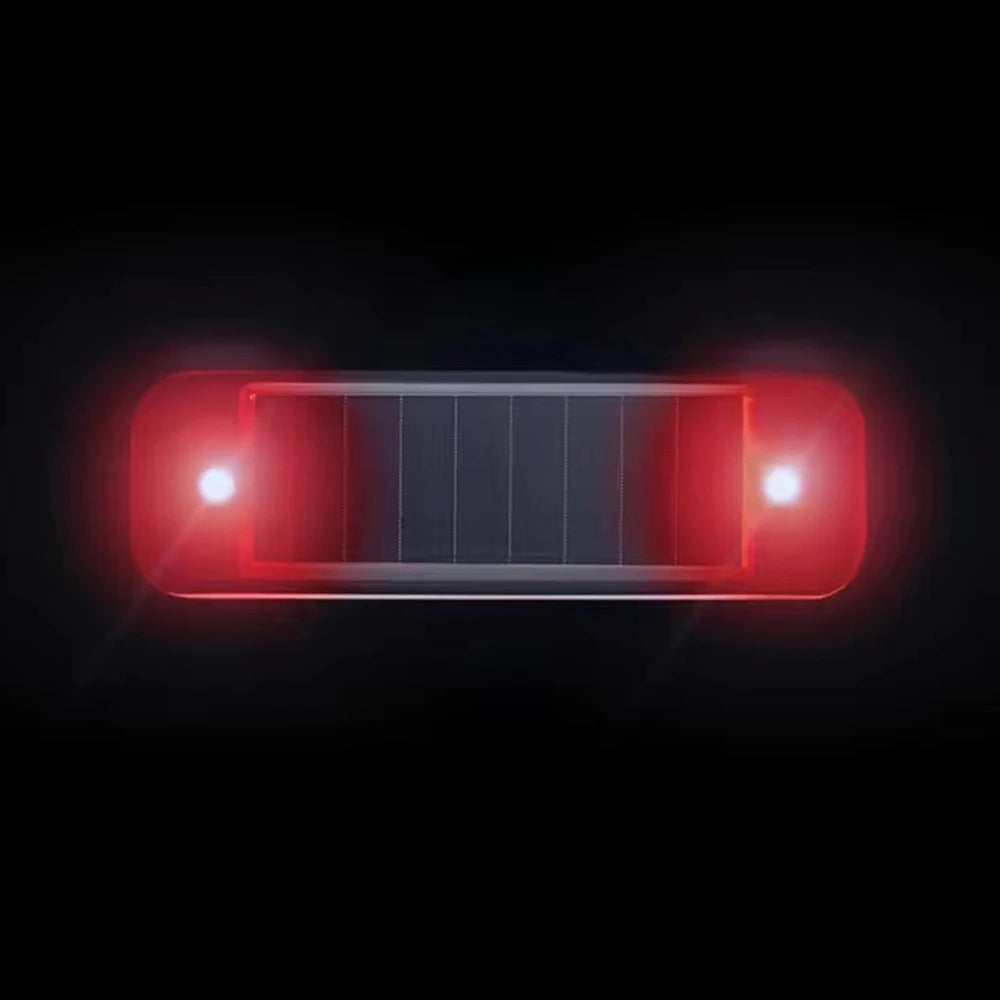 Solar-Powered Wireless Simulated Car Alarm Warning Light