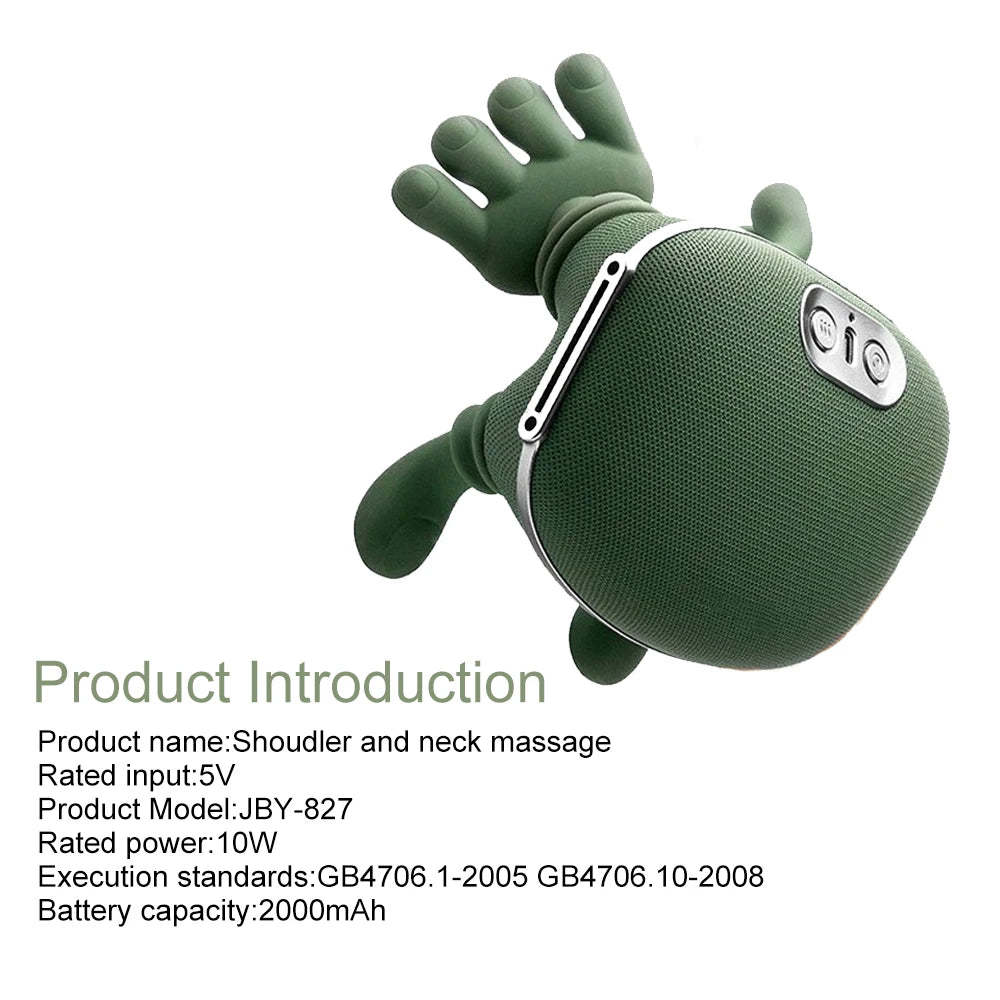 Wireless Shiatsu Neck & Shoulder Massager