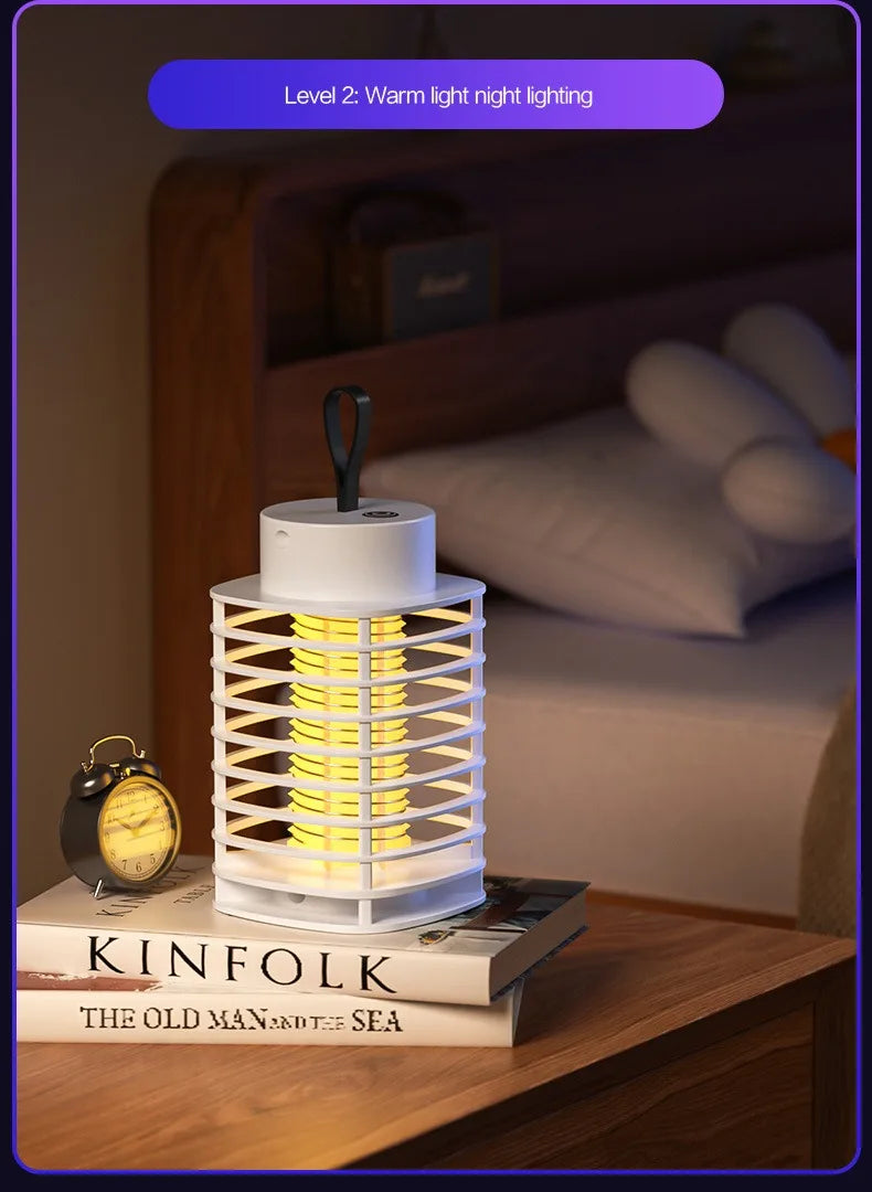 Mute Mosquito Killing Lamp Anti-Mosquito Lamp Portable Electronic Mosquito Killer Mosquito Terminator Mosquito Repellent Lamp