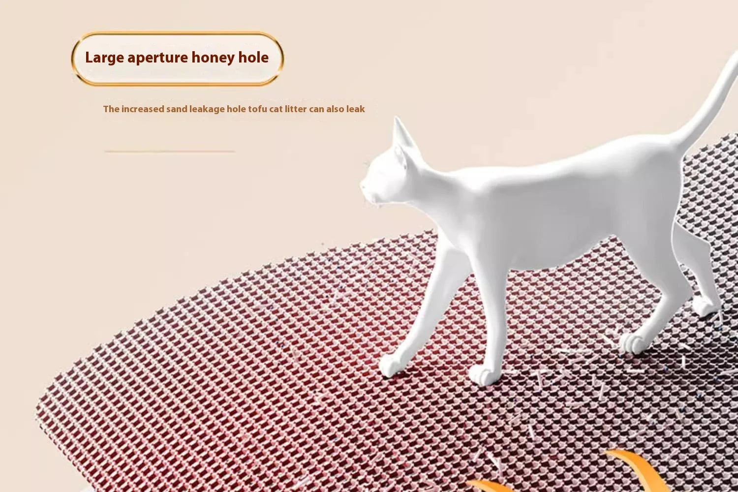 Cat Litter Mat Heavy Duty Waterproof 2 Layer Non Slip Washable Pet Floor Protector Litter Box Sand Stopper Pet Product