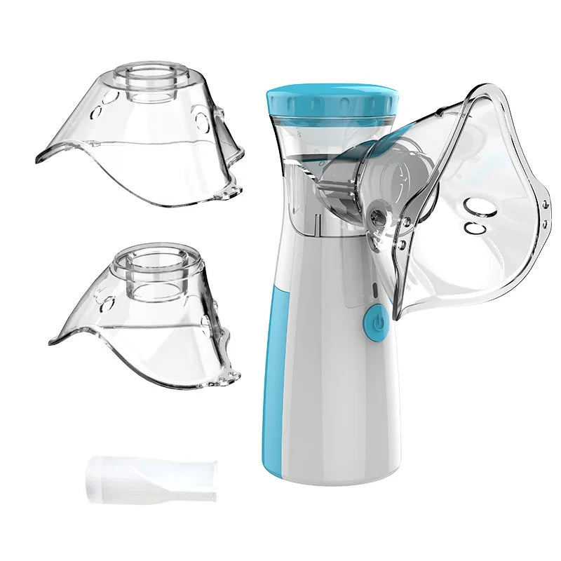 Portable Silent Mesh Nebulizer & Handheld Inhaler