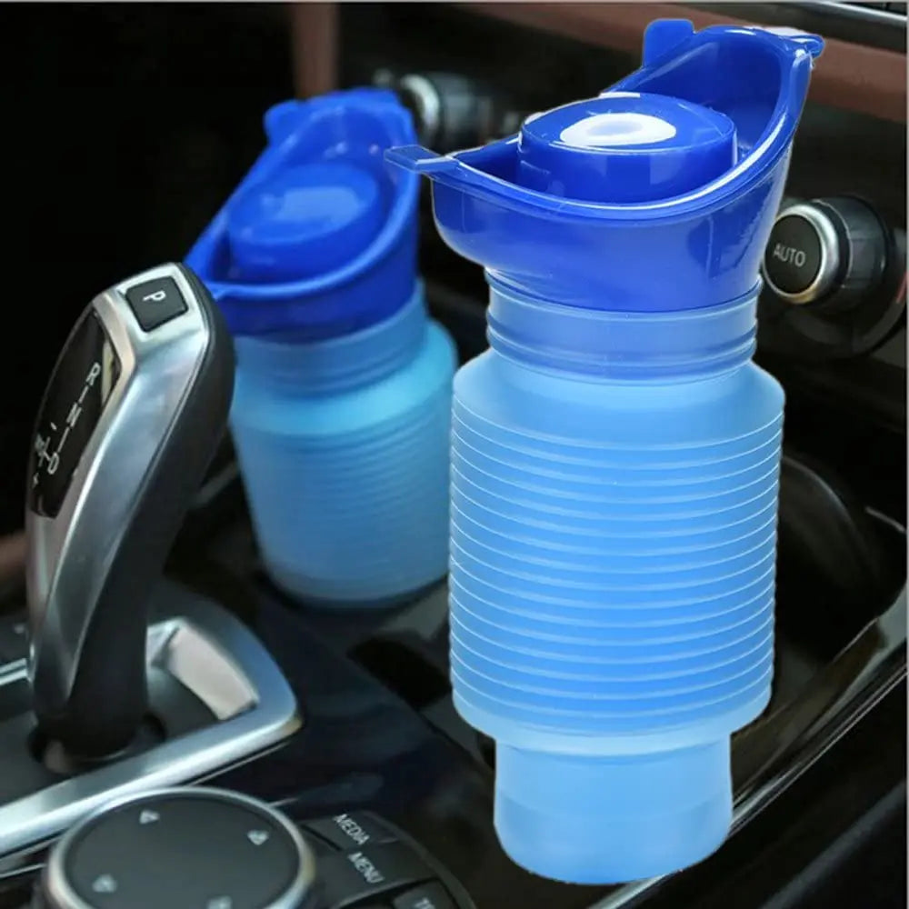 750ml Adult Urinal Portable Shrinkable Personal Mobile Toilet Potty Women Kid Pee Bottle For Outdoor Car Travel Traffic Camping