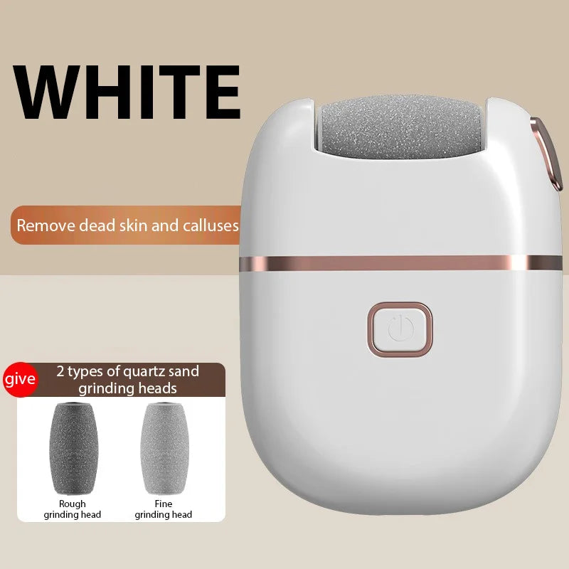 Rechargeable Electric Foot Grinder Dead Skin Remover Calluses Feet Scrubber Electric Foot File Dry Dead Cracked Foot Care Repair