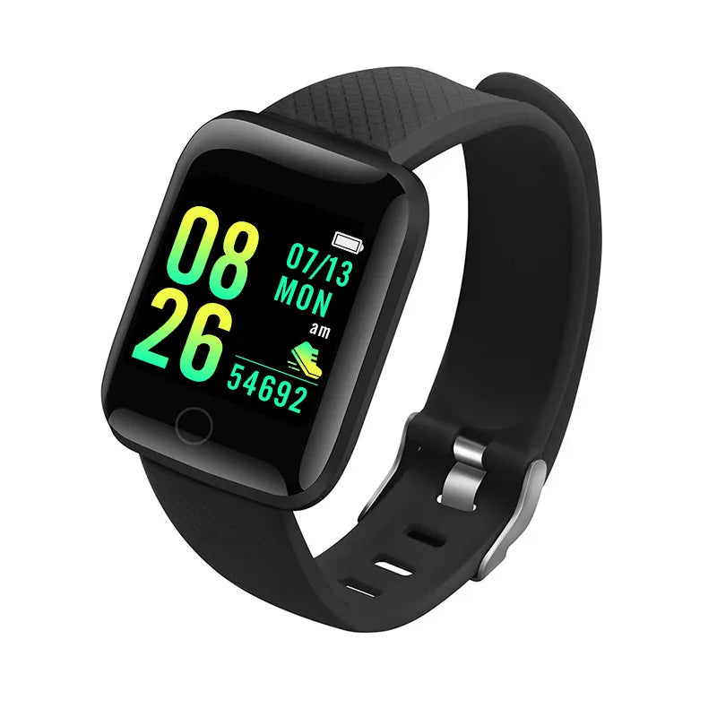 Unisex Smartwatch with Fitness Tracker & Message Alerts