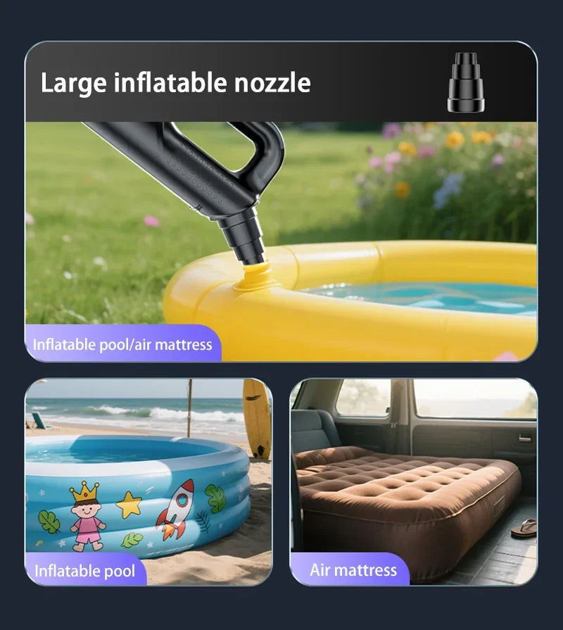 Wireless Car Vacuum Cleaner – 17000Pa Handheld Cordless Vacuum with One-Button Dust Dump