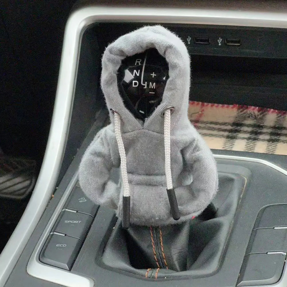 Universal Mini Hoodie Car Gear Shift Cover