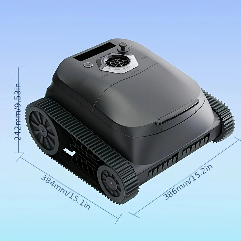 Wireless pool cleaning robot, raw water filtration intelligent suction machine, wall-climbing water turtle, swimming pool underw