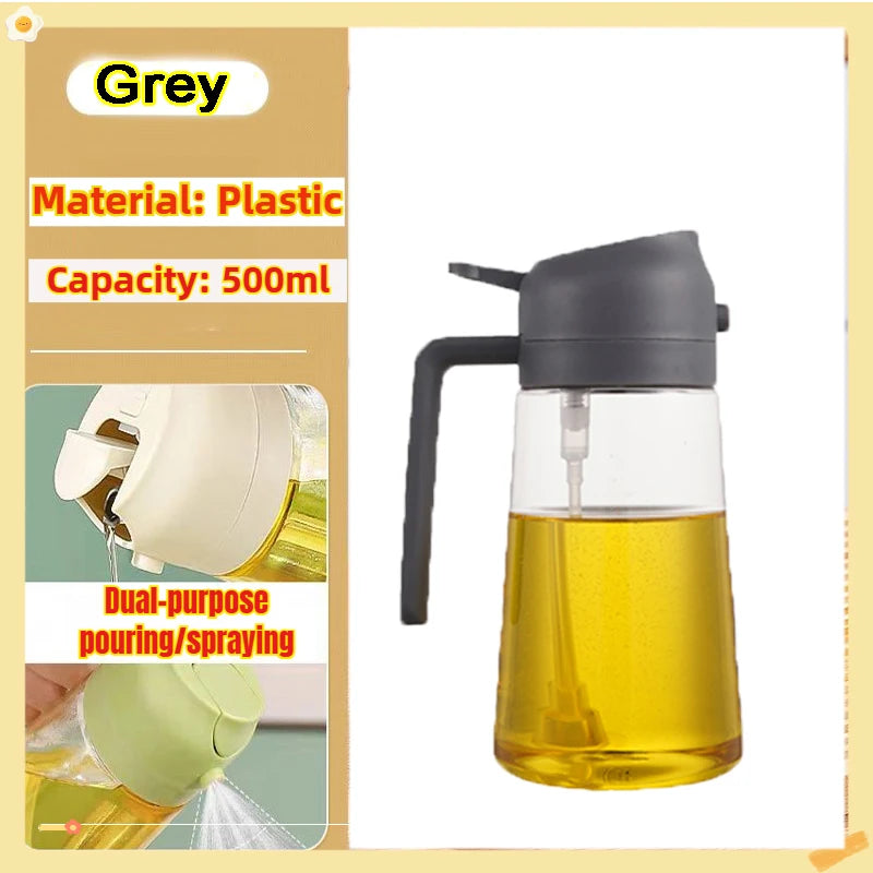 Refillable Cooking Oil Sprayer & Dispenser Bottle