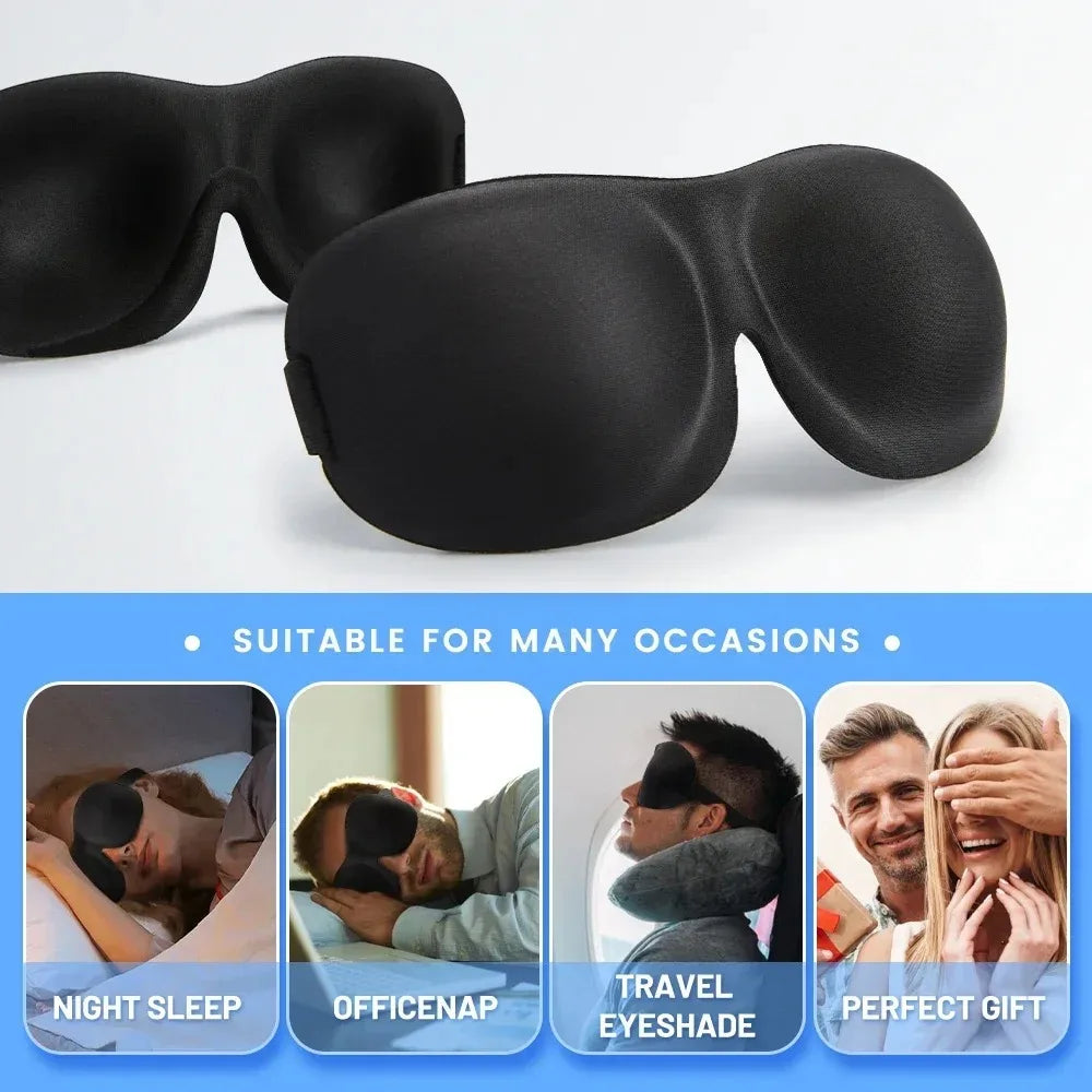 3D Memory Foam Contour Sleep Mask