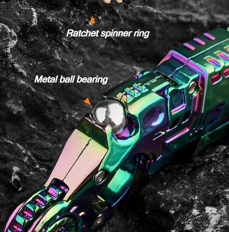 Shell-Ejecting Alloy Toy Pistol & Fidget Spinner Desk Gadget | Free Shipping | Trend Pixel Store