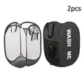 Foldable Large-Capacity Mesh Pop-Up Laundry Basket