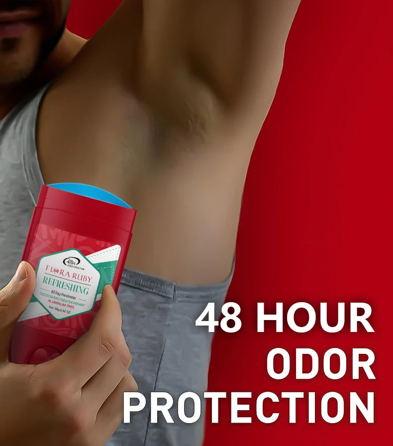 Deodorant Stick,Pure Sports Deodorant Stick Aluminum Free, 48H Long-Lasting Freshness Scent High Endurance 68g/2.82OZ