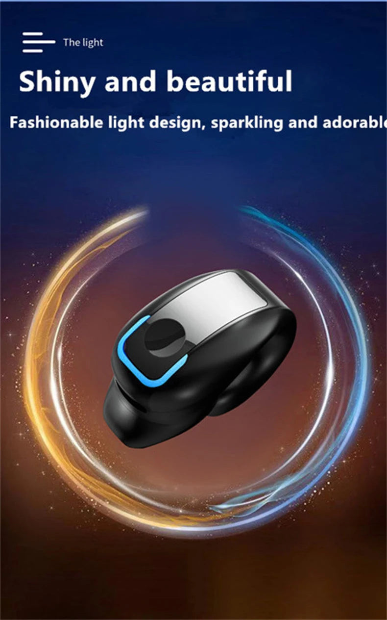 Wireless Bone Conduction Ear-Clip Bluetooth Headphones