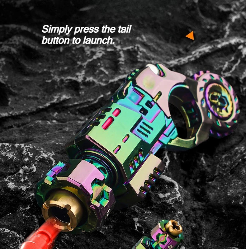 Shell-Ejecting Alloy Toy Pistol & Fidget Spinner Desk Gadget | Free Shipping | Trend Pixel Store