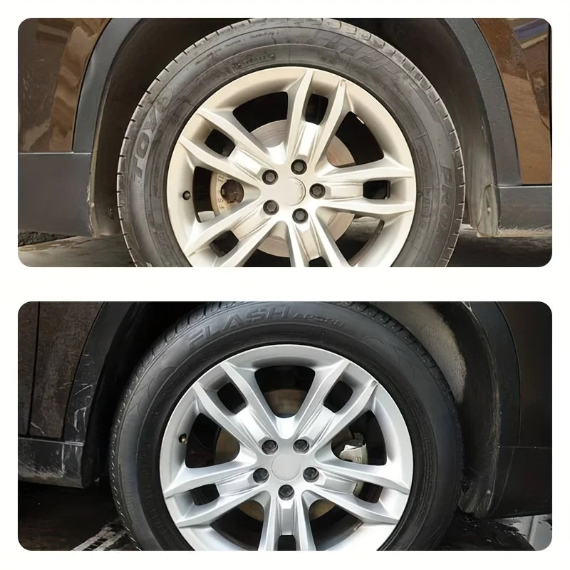 Long-Lasting High-Gloss Tire Shine & Protection Wax