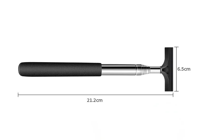 Telescopic Car Rearview Mirror Wiper & Squeegee