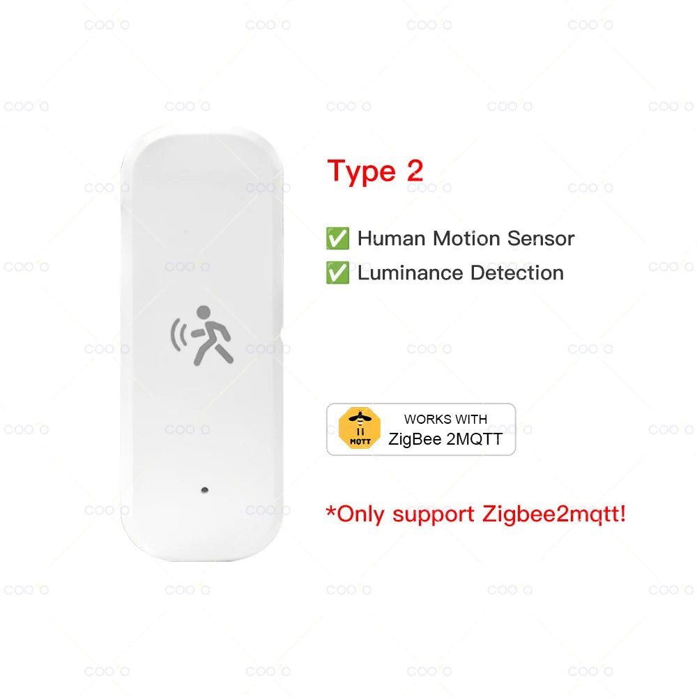 10G MmWave Radar Motion Sensor Human Detector with Illuminance Temperature Humidity Sensor Support Tuya Zigbee2MQTT